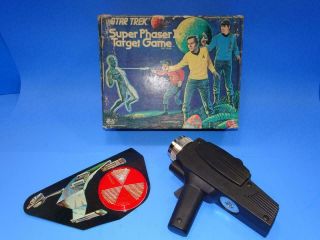 Mego Star Trek Phaser Ii Target Game Boxed 1976