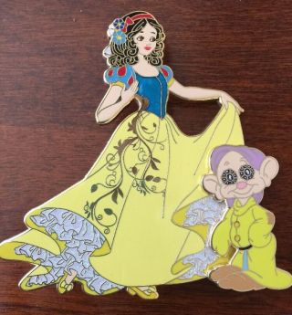 Art Of Snow White Disney Princess Fantasy Pin Le 33 Dopey