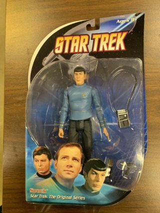 Diamond Select 7” Spock With Pilot Episode Uniform (the Cage)