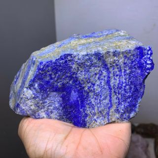 Aaa Top Quality Solid Lapis Lazuli Rough 2.  5 Lbs - From Afghanistan