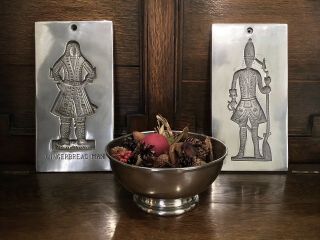 Virginia Metalcrafters Colonial Williamsburg Bake Shop Molds (2) 6