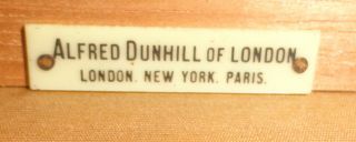 Vintage Alfred DUNHILL of London Velvet & Cinnabar Cigarette Box Oriental 5