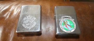 Zippo Lighter 1932 - 1937 Edition And Cutler Naval Station (rare)