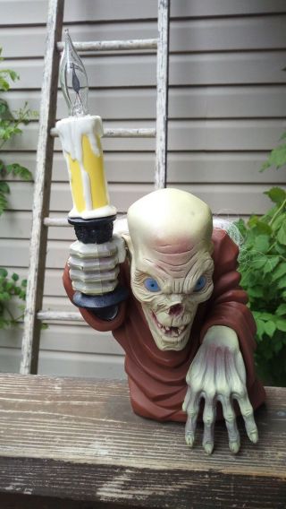 Vintage Tales From The Crypt Cryptkeeper Light Up Candelabra 1996 Light 90s