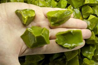 3 Pounds Of Green Opal Rough From Madagascar - Cabbing,  Tumble Rocks,  Reiki