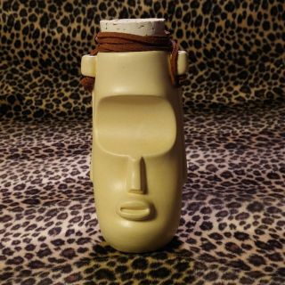 Munktiki Canteenki Moai Tiki Mug - Cream Edition - 2008 Retired/sold Out 95