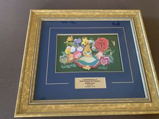 Wdac 1999 Alice In Wonderland Framed Pin Set 1 Out Of 700 Le