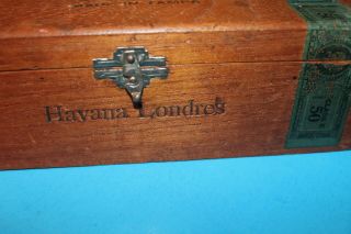 Wood Cigar Box: P & B Quality Cigars Made In Tampa Date Unknown 4