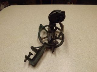Antique Primitive Reading Hardware Co Apple Peeler Made Only In Reading PA Green 2