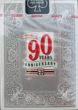 Bicycle 7 - Eleven Playing Cards V2 – 90 Years Anniversary -