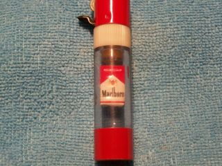 Vintage Marlboro Cigarettes Advertising View Lighter Rare