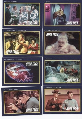 Star Trek: Series 2: Complete Odd Numbered Base Set.  161 - 309 (75)