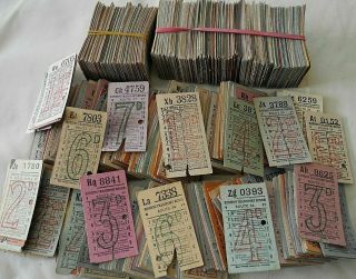 London Transport " Geographical " Bus Tickets,  In The 1940 