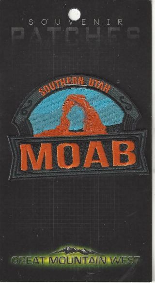 Moab National Park Souvenir Patch