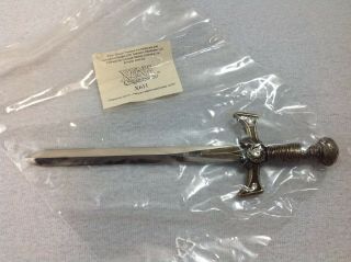 Xena Warrior Princess Stainless Steel Bronze Mini Sword Letter Opener