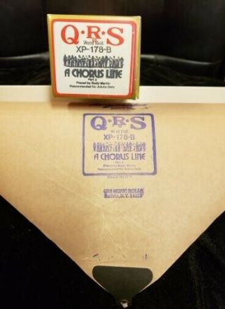 A Chorus Line Part 2 - Qrs Xp - 178 Player Piano Extended Play Word Roll
