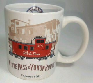 White Pass And Yukon Route Caboose 901 " White Pass " Collector Mug