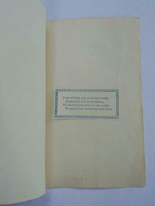 Victorian Paper Lace Antique Greeting Card Valentine Printed Girls Children 6