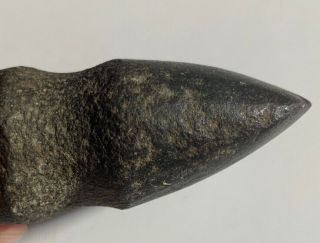 RARE Indian Artifact TOMAHAWK / HATCHET HEAD From Illinois (Cahokia) Detail 5