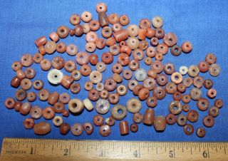 (140) Neolithic Stone Beads