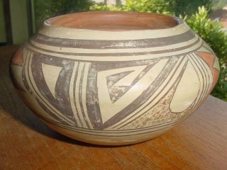 Old Hopi Indian Pottery Bowl Pot