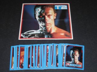 Terminator 2 - Judgement Day - Complete Trading Card Set (44) - Topps 1991 - Nm
