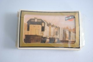 Vintage Chicago North Western Railroad Playing Gemaco Bridge Playing Cards