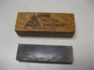 VINTAGE INDIAN MOUNTAIN WHETSTONE in Collectible Hot Springs,  Ark.  4 