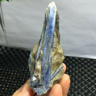 Blue Crystal Natural Kyanite Rough Gem stone mineral Specimen 127g b23 3