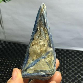 Blue Crystal Natural Kyanite Rough Gem stone mineral Specimen 127g b23 4