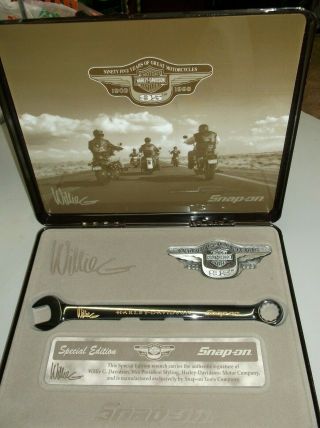 Snap On Willie G Special Edition Harley Davidson Wrench " Please See Details "