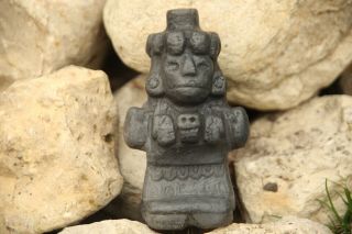 Aztec Death Whistle Mictecacihuatl Black Clay Produces Most Frightening Sound