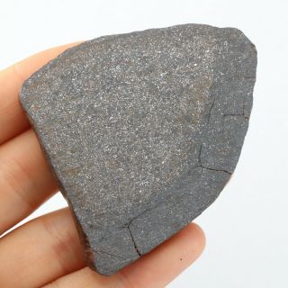 35g Rare Chondrite Meteorite Crust Meteorit Chondrit Slice Ql A3080