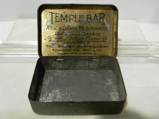 Vintage Temple Bar Sweet Slice Tobacco Tin 3