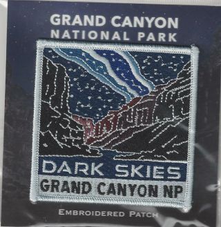 Dark Skies Grand Canyon National Park Souvenir Arizona Patch