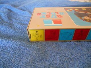 Vintage Tupperware Toys Busy Blocks COMPLETE NEVER PLAYED WITH 7