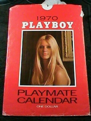 Playboy 1970 Calendar,  All Pages In With Envelope