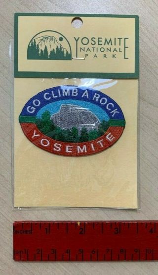 Yosemite National Park Patch - Go Climb A Rock