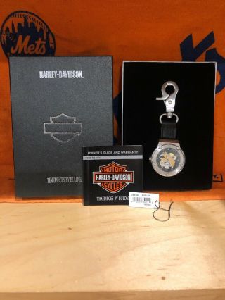 Harley Davidson Bulova Pocket Watch