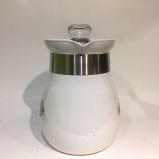 Vintage Corning Ware ' Spice of Life ' 6 Cup Stove Top Coffee Percolator P - 166 4