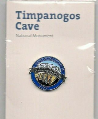 Timpanogos Cave National Monument Utah Souvenir Pin