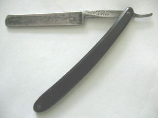 Vintage Hamon Fabricant Cut Throat Razor Made In Paris