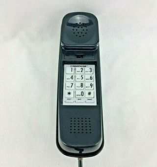 Conair Telephone SW204 Dark Green Corded Slimline Touch Vintage 5