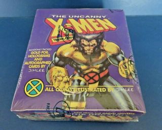 1992 Impel Uncanny X - Men Series I Factory Trading Card Box Jim Lee