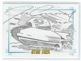 Star Trek Sketchafex Sketch Card The Alternative Factor
