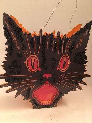 Halloween Black Sassy Cat Lantern By Bethany Lowe Designs From Raz