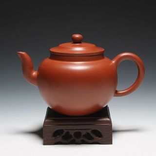 Oldzisha - Classical China Yixing Zisha Pottery Old 340cc Pure Zhuni Teapot