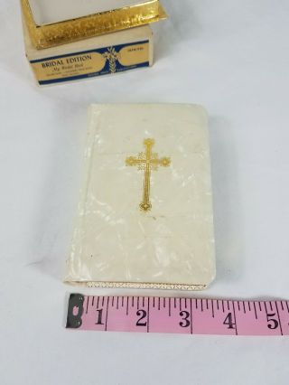 1954 Prayer Book For The Catholic Bride Regina Press,  Gold Edges VTG 4
