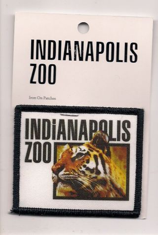 Indianapolis Zoo Souvenir Tiger Patch