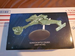 Star Trek Eaglemoss - Klingon Battle Cruiser Special Edition S&h